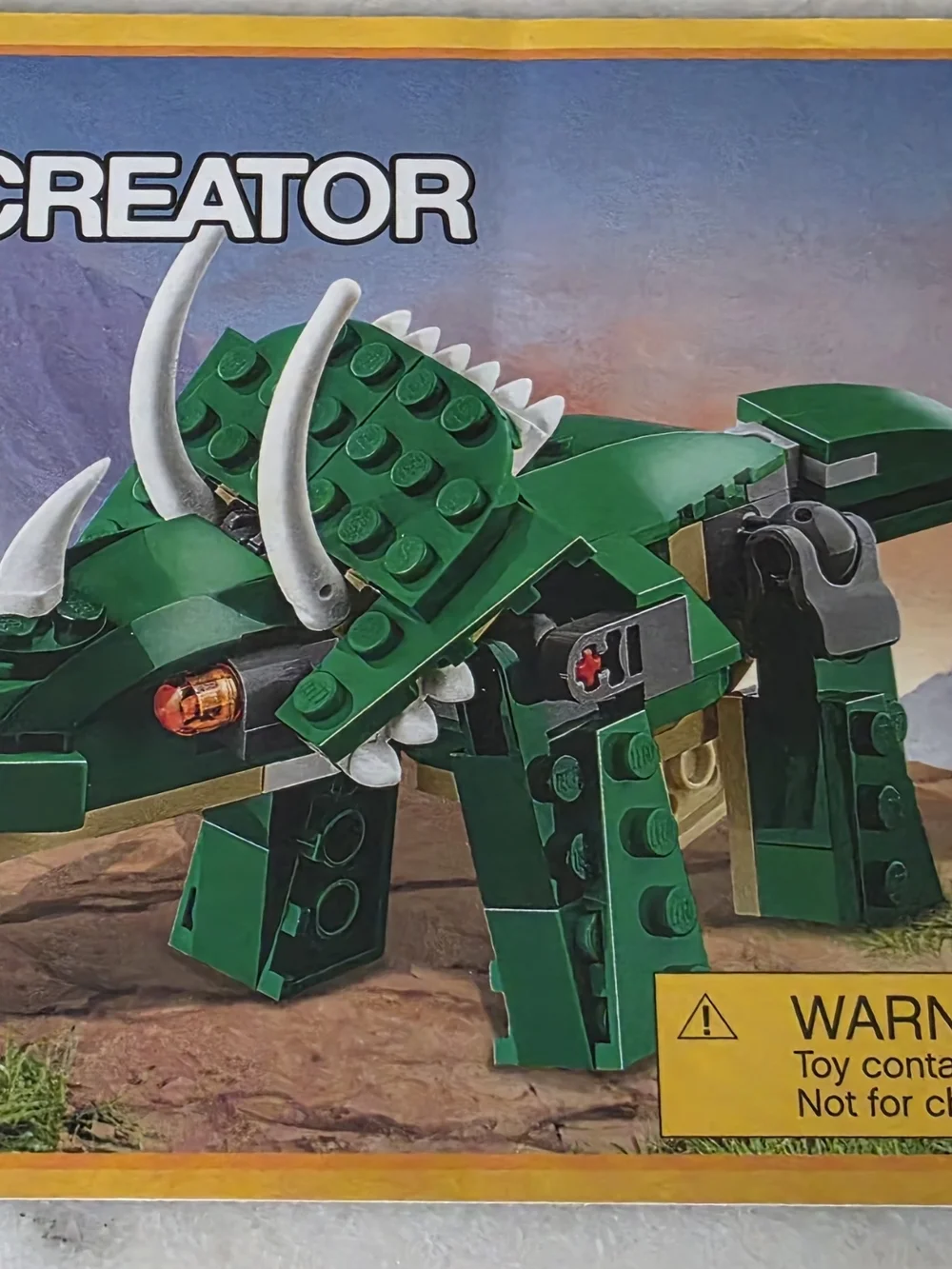 Lego Creator Green and Tan 3-in-1 Dragon Instructions